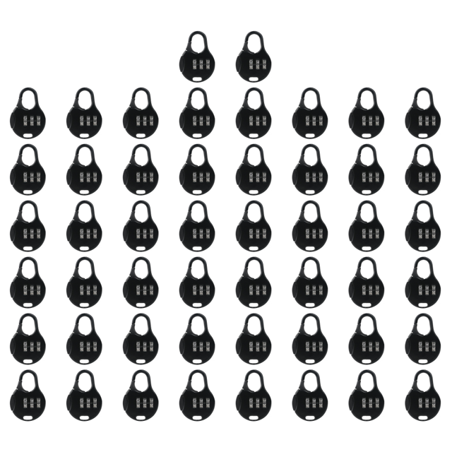 Cerradura Con Contraseña Combinación 3 Dígitos Antirrobo para Mochila Escolar ()