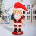 thumbnail image 1 of Figura de Cascanueces de Navidad de Madera, Regalo para , Arte, Mesa para El Hogar, Suministros para Fiestas Yotijar Figurita de Cascanueces, 1 of 8