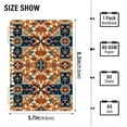 thumbnail image 3 of Pattern Boho and Vintage Ring Binder Notebook Journey Note Diary College Ruled Spiral Notebook Study Loose Leaf Paper A5 60 Pages, 3 of 8
