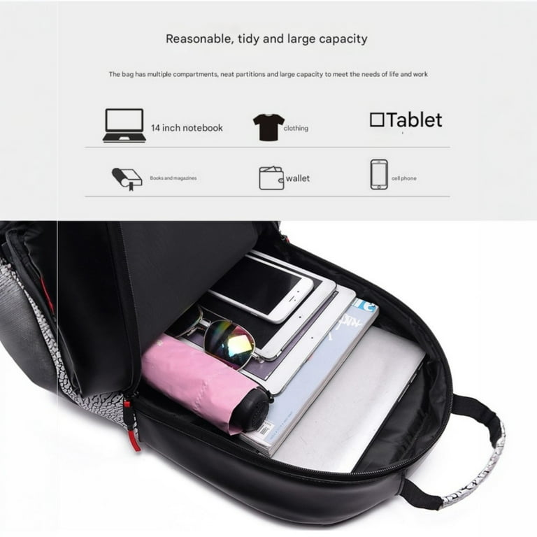 Air Jordan Retro 3 Backpack | Cement Black , for Unisex Adults