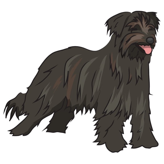 Pyrenean Shepherd Decal | Indoor/Outdoor | Dog Lover Super Cute Sticker for SUV Windows, Dorm Rooms, Bedroom, Offices | SignMission personalized gift | 18"