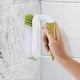 thumbnail image 4 of Cepillo para fregar con agarre cómodo, cerdas flexibles y rígidas, resistente, para baño, ducha, lavabo, alfombra, suelo, paquete de 2, 4 of 5