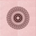 thumbnail image 1 of Ahgly Company Machine Washable Indoor Square Transitional Pink Bubble Gum Pink Area Rugs, 6' Square, 1 of 7