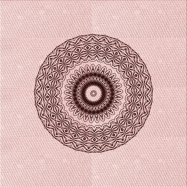 Ahgly Company Machine Washable Indoor Square Transitional Pink Bubble Gum Pink Area Rugs, 4' Square