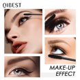 thumbnail image 2 of QIBEST-rímel resistente al agua, maquillaje de Ojos Negros, 4D, cosméticos para pestañas, rizador, rímel grueso, pestañas, Fibra de seda, rímel de volumen （Q2504-no box, 2 of 5