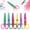 A,B,C,D,E,F, variant on Postmark Pattern Decorative Edge Craft Scissors, Plastic Paper Cutting Shears for Scrapbooking Paper Craft Handmade Art