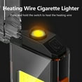 thumbnail image 6 of YZEGDCH Essentials Electric Lighters for Smoking Three Level Dimming Portable Waterproofs Lighter Windproof Arc Lighters for Candle Camping Men's Gifts, 6 of 8