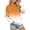 Orange, variant on Vedolay Tops Hoodies for Women Half Zip Sweatshirts Cropped Hoodies Pullover Sweaters Fall Winter,AG M