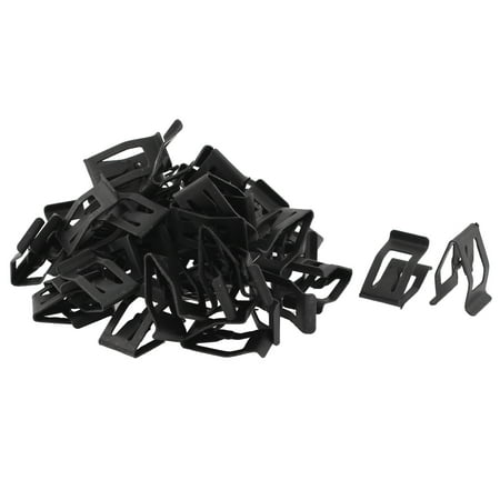 Center Dash Trim - 50Pcs Auto Car Front Interior Console Dash Dashboard Trim Metal Retainer