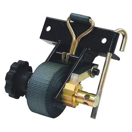 

2 Piece Ratchet Angle Mount Tiedown Black