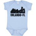 thumbnail image 3 of Inktastic Orlando Skyline with Grunge Boys or Girls Baby Bodysuit, 3 of 5