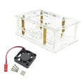 thumbnail image 4 of RYGRZJ For Orange Pi 5 Pro Acrylic Case HDD Enclosure case+fan+antenna, 4 of 4