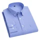 thumbnail image 1 of Camisa Larga A Cuadros Para Hombre De Negocios Y Casual, 1 of 7