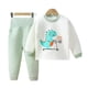 thumbnail image 5 of Ropa de hogar para niños Otoño e invierno Pijamas de bebé de algodón grueso de tres capas Ropa interior térmica Traje de bebé de cintura alta, 5 of 6
