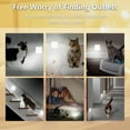thumbnail image 7 of XIHAMA USB Rechargeable Battery Night Light Indoor,Stick-on Motion Sensor Puck Night Lights-No Need Plug Into Wall, Mini Motion Sensor Closet Lights for Stair Hallway Bedroom Toilet Cabinet, 7 of 7
