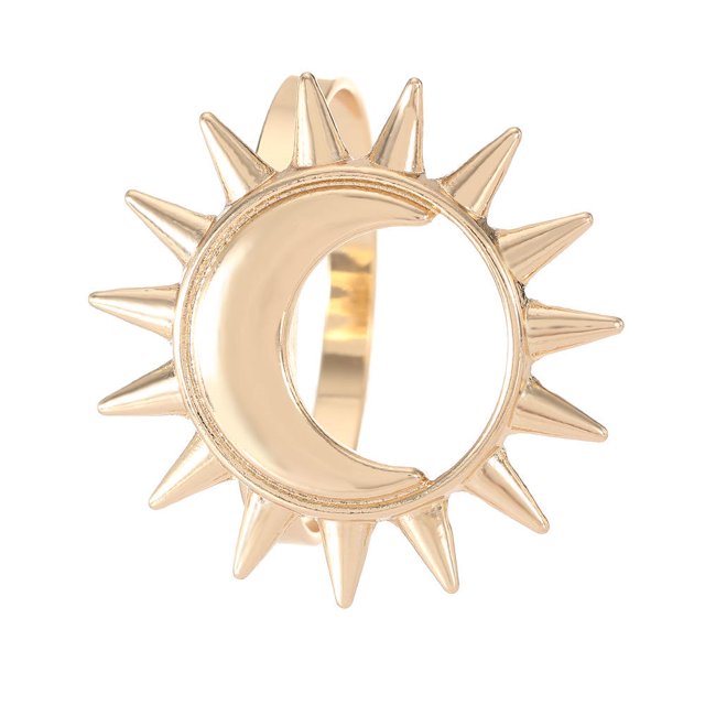 Metal Napkin Rings Eid Ramadan Hollow Moon Pattern Napkin Holder Wedding Dinner Napkin Buckles for Table Decoration