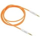 Mobilespec MBS12244 Câble Auxiliaire en Mousse&44; 3 Pi.&44; 3,5 mm. à 3,5 mm. - Orange – image 1 sur 1