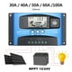 thumbnail image 5 of 30A MPPT Controlador de carga solar Pantalla USB doble Pantalla LCD auto Panel solar solar Cargador Tomshoo  Controlador, 5 of 7