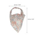 thumbnail image 4 of Unique Bargains 1pc Pastoral Style Floral Headwrap for Hair Accessories Orange, 4 of 6