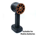 thumbnail image 3 of Ventilador Turbo Jet XL FLhrweasw Motor sin escobillas 64mm empuje 2200g batería Makita 18/21V, 3 of 9