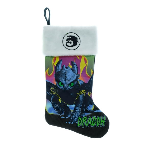 20 inch How to Train Your Dragon Velvet Christmas Stocking