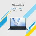 thumbnail image 4 of ASUS Vivobook 14 14 inch FHD Display Laptop, Intel Core 5 120U, Intel Graphics, 12GB DDR4, 512GB SSD, Wi-Fi 6, Copilot AI, Win11 Home in S Mode, Quiet Blue with Mazepoly Accessories, 4 of 7