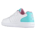 thumbnail image 1 of Tenis Para Niña K-Swiss T 24 Blanco Con Azul Aqua Mike Velcro, 1 of 4