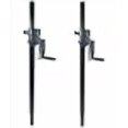 thumbnail image 3 of One (1) Pair LASE 101 Speaker Sub Pole Mount Crank System with folding hand crank., 3 of 4