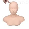thumbnail image 3 of Tête de Mannequin Multifonctionnelle, Points d'Acupuncture de la Tête de Mannequin de Pratique Douce pour la Formation de Massage, 3 of 8