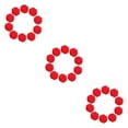 thumbnail image 3 of relayinert Lot de 10 Balles d'Eau pour Enfants Jeu Réutilisable Jouets pour Enfants Absorbant Interactif Rebondissant Jouet Parent-Enfant Rouge 3 Pcs, 3 of 6