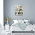 thumbnail image 6 of Farmhouse Bathroom Decor Wall Art Zen Stone Bathroom Pictures for Wall Spiritual Meditation Painting Bible Verse Canvas Prints Artwork Framed Home Decorations for Bedroom Living Room Office 12"x16", 6 of 6