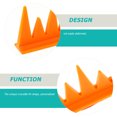 thumbnail image 3 of UPOUART Orange Silicone Motorcycle Fin Decor 1Pcs for Men Enthusiasts Riding, 3 of 8