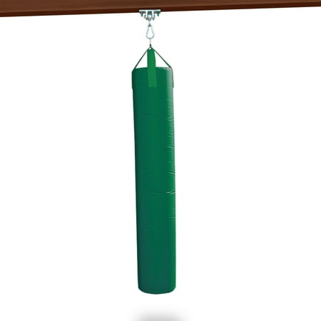 Gorilla Playsets Vinyl Punching Bag, Green with Chain