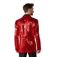 thumbnail image 6 of Suitmeister Men's Blazers Sequins Red - S Red, 6 of 6