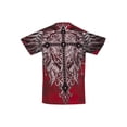 thumbnail image 2 of Konflic Men's Giant Cross Graphic MMA Muscle T-Shirt - Red - Medium, 2 of 2