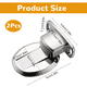 thumbnail image 5 of Tope de puerta magnético innovador, soporte de puerta resistente con imán potente para mantener la puerta abierta, fácil instalación, altura ajustable para puertas con espacio de 5 a 26 mm desde el, 5 of 8