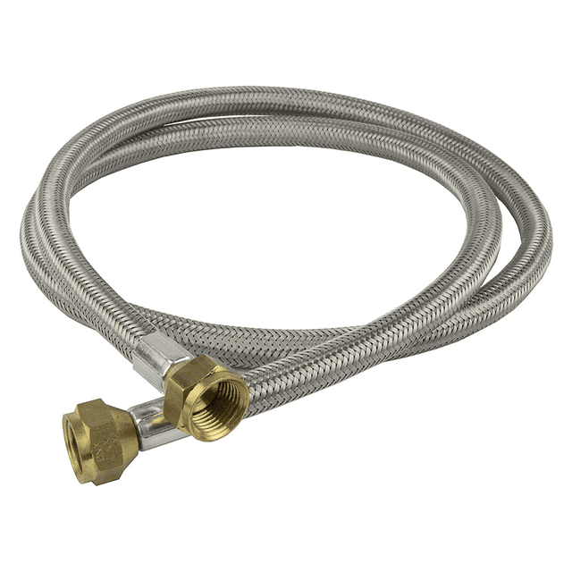 Manguera Flexible MEER 3/8' para Boiler 100cm Trenzado en Aluminio