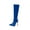 Blue, variant on Over The Knee Boots Stiletto Pointy Toe Thigh High Fashion Dress Boots for Women, Sexy Fashion Winter High Heel Pointed Side Zipper Lady High Boots