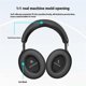 thumbnail image 2 of 1 Pair Silicone Earpad Case for Sennheiser Momentum 4 Headphone Cushion Cover Headband Sleeve - Ligh, 2 of 5