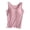 T10-PK2, variant on Glisme Ribbed Tank Tops For Women Built In Bra Scoop Neck Loose Fit Solid Color Sleeveless Summer Shirts Beige L