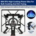 thumbnail image 3 of ARC Propane Camping Stove with Portable Adjustable Legs, 3 of 7