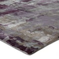 thumbnail image 3 of Jaipur Living Matcha Handmade Abstract Gray Purple Area Rug 2'X3', 3 of 5