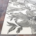 thumbnail image 4 of Couristan Dolce Flora 4' x 5'10" Snow Indoor/Outdoor Rug, 4 of 7
