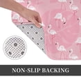 thumbnail image 3 of Kdxio Pink Flamingos and Flowers,16" x 24", Non-Slip Front Door Mats,Outdoor Welcome Mat Washable, 3 of 9