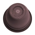 thumbnail image 3 of Bloem Ariana Pot Planter: 12" - Merlot - Durable Resin Pot, For Indoor and Outdoor Use, Gardening, Self Watering Disk Included, 3 Gallon Capacity, 3 of 6