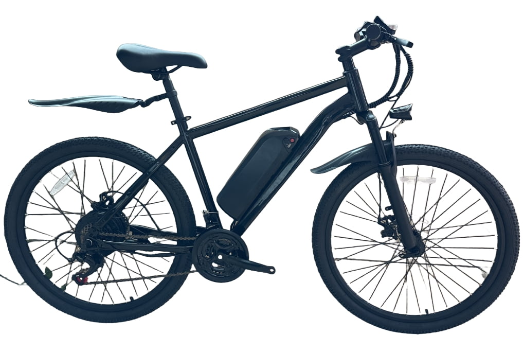 Electric Mountain Bike 26inches for Adults 350W Electric Bike 48V 20mph with Front Suspension Fork for Mountain Beach Snow, UL2849