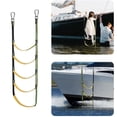 thumbnail image 4 of Boat Rope Ladder,Portable Boat Rope Ladder Extension for Fishing Boarding Swim. F7U4, 4 of 8