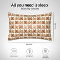 thumbnail image 2 of Silk Pillow Case for Hair And Skin Queen - Sassy Cute Cartoon Cat Cooling Sleep Throw Pillow Covers Standard Size 20x30in, comfort Satin Pillowcase with Zipper for Women Men, 2 of 7