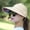 13# Beige, variant on Wide Brim Sun Hat Women UV Protection Beach Cap with Ponytail Hole, Foldable Summer Sun Visor for Outdoor Travel
