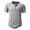 Gray, variant on WAENQINLA Men's Casual Henley Shirts Slim Fit Short Sleeve T-Shirt Comfortable Solid Color Tees with 3 Button Soft Basic Tops